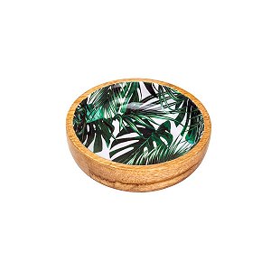 BOWL DE MADEIRA LEAFAGE 12,5X3,5cm