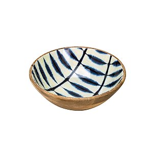 SALADEIRA DE MADEIRA BLUE 30X11cm