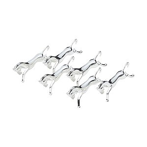 CJ 6 SUPORTES P/TALHER DE ZAMAC 8,5CM