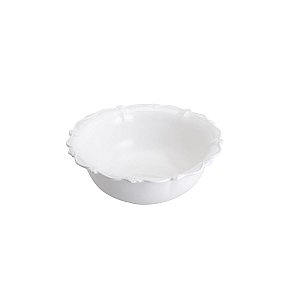 CENTRO DE MESA DE PORCELANA OVAL FANCY 24,5X8 CM