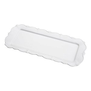TRAVESSA DE PORCELANA RETANGULAR FANCY 40,5X16,5X2,5 CM