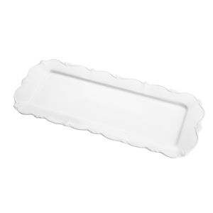 TRAVESSA DE PORCELANA RETANGULAR FANCY 35X16X1,5 CM