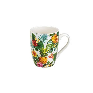 CANECA DE PORCELANA PINEAPPLE PARTY 330ML