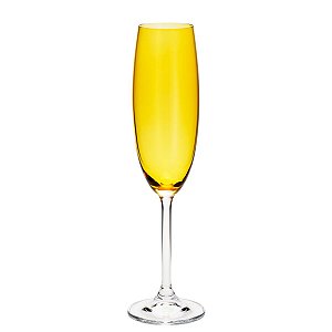 CJ 6 TAÇAS CHAMPAGNE CRISTAL ECOLÓGICO GASTRO TOPASIO 220ML