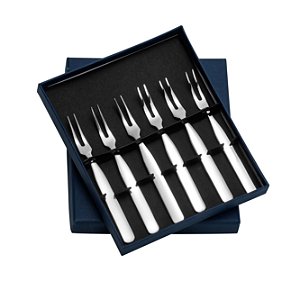 JG 6PC GARFO P/PETISCO DE AÇO INOX LISBOA