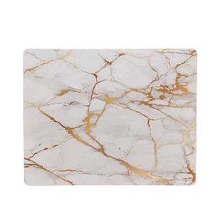 LUGAR AMERICANO MDF MÁRMORE BRANCO 45x35cm