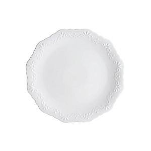 PRATO DE PORCELANA DURABLE PORCELAIN ALTO RELEVO 33CM