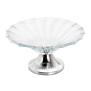 CENTRO DE MESA DE PRATA DOGE 34X17,5CM