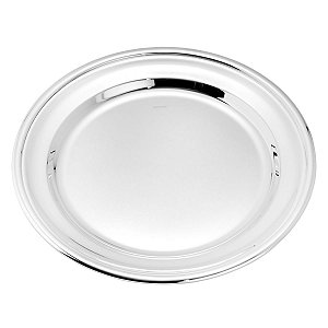 PRATO DE PRATA LISO 40CM