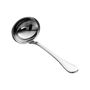 CONCHA P/MOLHO DE PRATA LISO 16CM