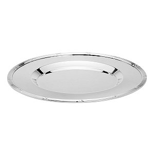 JG 6PC SOUSPLAT DE PRATA CROISÉ 33CM