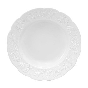 CJ 6 PRATOS DE SOPA DE PORCELANA LIMOGES NIZA 22CM