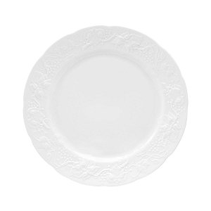 CJ 6 PRATOS DE SOBREMESA DE PORCELANA LIMOGES NIZA 21CM
