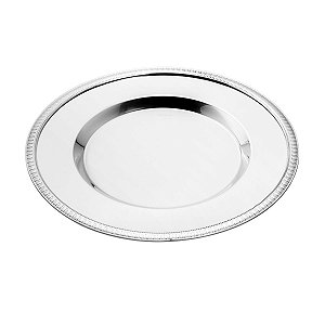 JG 6PC SOUSPLAT DE PRATA PARIS 33CM