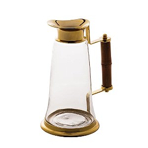 JARRA VIDRO BAMBU DOURADO 1,3l