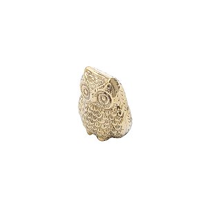 CORUJA DE LATÃO 7,5cm