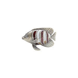 PORTA JOIA PEIXE EM ZAMAC 6,5 X 3 X 10 CM