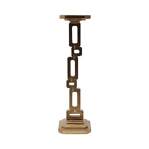 CASTIÇAL DE POLIRESINA CORRENTE 36cm