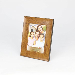 PORTA-RETRATO DE MADEIRA RADICA CLARA 13X18cm