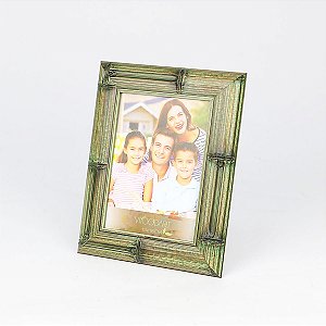 PORTA RETRATO BAMBU VERDE 20X25