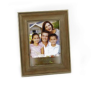 PORTA RETRATO VALETA DOURADO 15X21