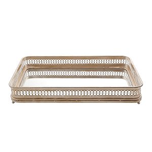 BANDEJA DE ZAMAC ESPELHADA INVISIBLE 56X32X10CM