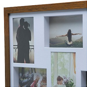 PAINEL DE MADEIRA COLLECTION P/14 FOTOS 10X15 E 1 FOTO 15X21