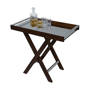 APARADOR COM ESPELHO NATURALS 100X46X83cm