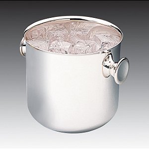 BALDE DE PRATA P/GELO ELEGANCE 13X14CM