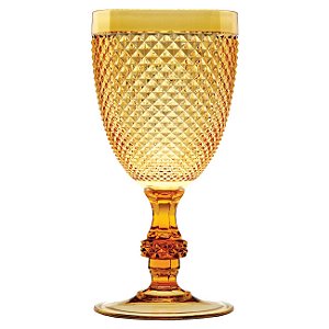 TAÇA DE ACRÍLICO BON GOURMET AMBAR 350ML JG 6