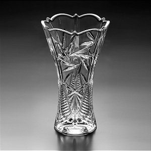 VASO DE CRISTAL ECOLÓGICO ACINTURADO PINWHEEL 20,5cm