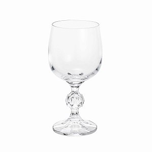CJ 6 TAÇAS P/VINHO BRANCO DE CRISTAL ECOLÓGICO KLAUDIE 190ML