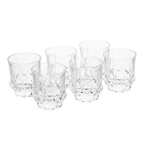 CJ 6 COPOS DE CRISTAL SOHO 280ML