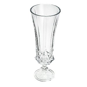 VASO DE CRISTAL C/ PÉ SOHO 44 CM CRISTALINO