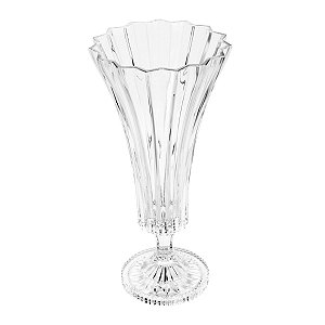 VASO DE CRISTAL C/ PÉ BALLET 42,5CM