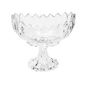 CJ 6 BOWLS C/PÉ DE CRISTAL GENEVA 12X12CM