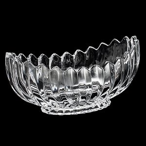 FRUTEIRA DE CRISTAL GENEVA 28X15,5X13,5CM
