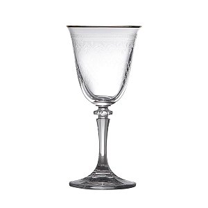 CJ 6 TAÇAS P/VINHO BRANCO DE CRISTAL ECOLÓGICO