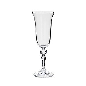 CJ 6 TAÇAS P/CHAMPAGNE DE CRISTAL ECOLÓGICO LAURA 150ML