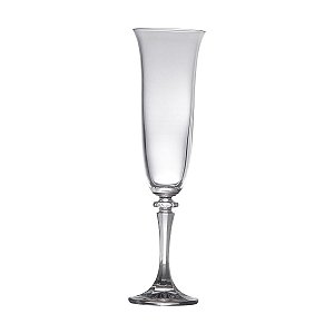 CJ 6 TAÇAS P/CHAMPAGNE DE CRISTAL ECOLÓGICO KLEOPATRA 175ML