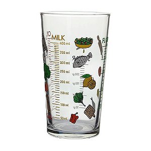 COPO MEDIDOR EM VIDRO 570ML A15,3CM