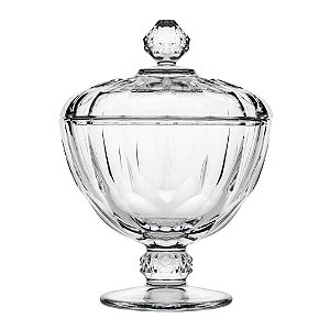 BOMBONIERE DIAMOND EM VIDRO D11XA15CM