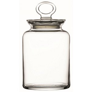 POTE KITCHEN COM TAMPA EM VIDRO 1,5L D10XA22CM