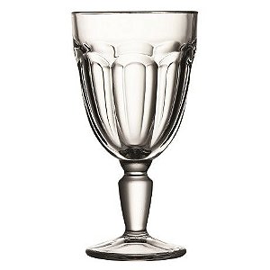 JG DE 6 TACAS PARA AGUA CASABLANCA EM VIDRO 320ML A17,5CM