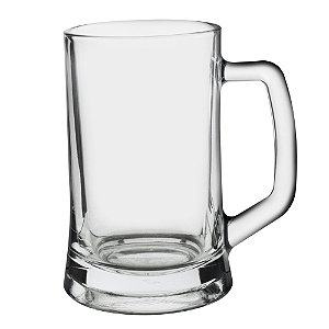 JG DE 2 CANECAS PARA CERVEJA PUB EM VIDRO 395ML
