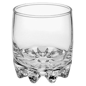 JG DE 6 COPOS BAIXOS SYLVANA EM VIDRO 300ML
