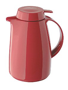 GARRAFA TÉRMICA EM ABS 1L VERMELHO