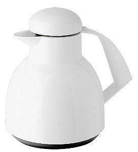 GARRAFA TÉRMICA EM ABS 1L BRANCO