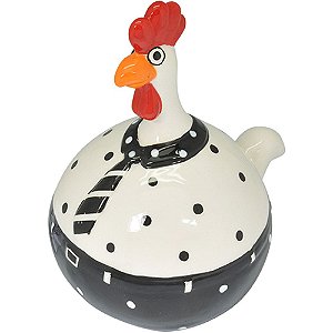 GALO DECORATIVO DE CERAMICA