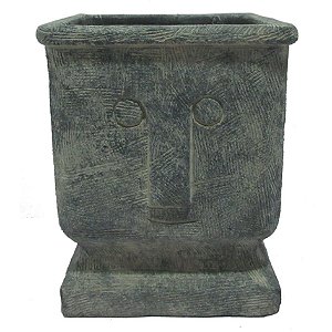 VASO DE CIMENTO CINZA